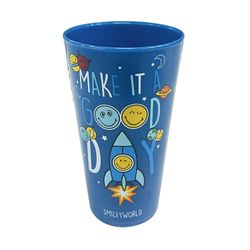 Vaso Plástico Smileyworld Azul 450 ml