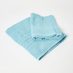 Juego de Toallas Lisa Mano-Baño Turquesa