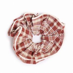 Scrunchie Tartan Urban Glow