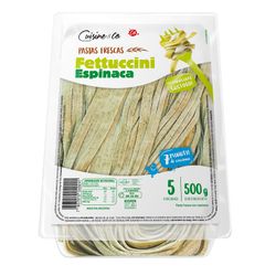 Fetuccine Espinaca Cuisine & Co 500 g
