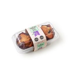 Muffins Arándanos Relleno Vainilla 2 un.