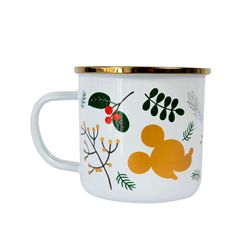 Tazón Metálico Disney Navidad 12 oz