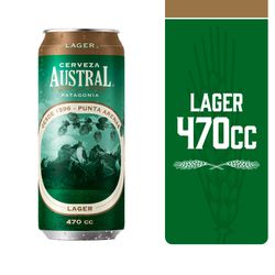 Cerveza Austral Lager 4.6° 470 cc