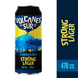 Cerveza Volcanes del Sur Strong Lager 6.7° 470 cc
