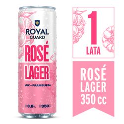 Cerveza Royal Guard Rose 3.5° Lata 350 cc