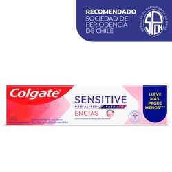 Pasta Dental Colgate Sensitive Pro-Alivio Inmediato Encías 140 g