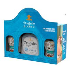 Tequila Don Julio Blanco 40° con 2 Shots 750 cc