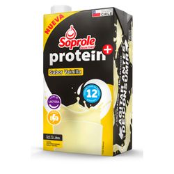Leche Soprole Semi Descremada Protein Vainilla 1 L