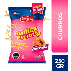 Snack Ramitas Evercrisp Sabor a Churros 250 g