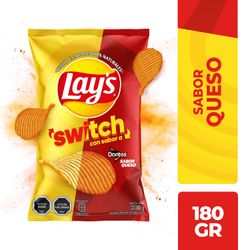 Papas Fritas Lay's Switch Sabor a Queso y Chile 180 g