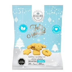 Galleta de Navidad Sin Azúcar Ecovida 200 g