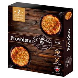 Queso Provoleta Doble Plato Aluminio 240 g