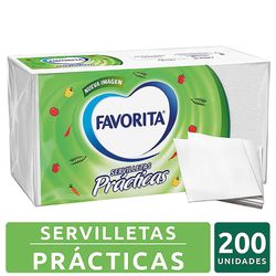 Servilletas Favorita Practicas 200 un.