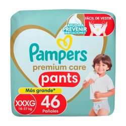 Pañales Pampers Pants Talla XXXG 46 un.