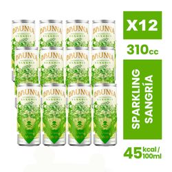 Caja 12 un. Sangría Brunna Spark 8° 310 cc