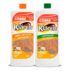 Pack Klären: Limpiador de Pisos Flotante 850 cc + Abrillantador 850 cc