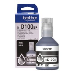 Tinta Impresora Brother Botella BTD100BK Negra