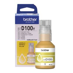 Tinta Impresora Brother Botella BTD100Y Amarilla