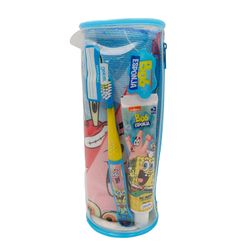Pasta Dental Kit Gelatti con Cepillo y Toalla Bob Esponja 50 g