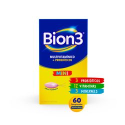 Mini Multivitaminico para Niños Bion3 60 Comprimidos