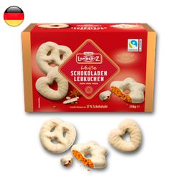 Galletas Lambertz Lebkuchen Chocolate Blanco 250 g