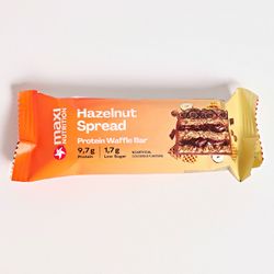 Barra de Waffle Proteica con Crema de Avellanas