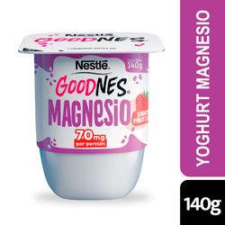 Yogurt Nestlé Goodnes Magnesio Frutilla 140 g