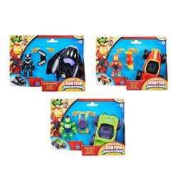 Figuras Iron Man Friends con Vehículo