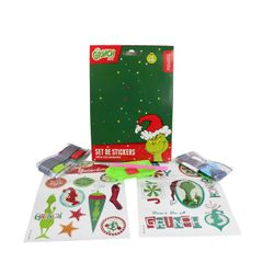 Autoadhesivos Pinta Diamantes Grinch