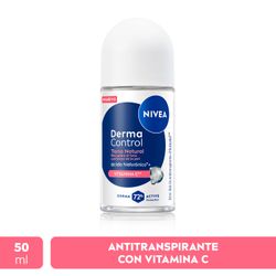 Desodorante Roll On Nivea Derma Control Tono Natural 50 ml