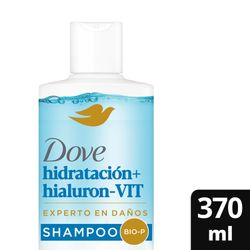 Shampoo Dove Hidratación + Ácido Hialurónico y Vitamina 370 ml