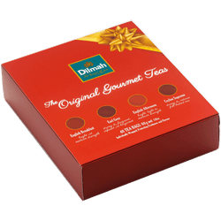 Té caja de regalo 4 variedades 40 bolsitas