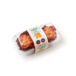 Muffins Plátano Relleno Dulce Leche 2 un.