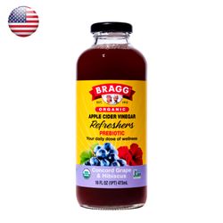 Vinagre de Manzana Orgánico Bragg Hibisco 473 ml