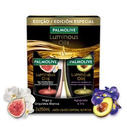Pack 2 un. Jabón Líquido Palmolive Luminous Oils 250 ml