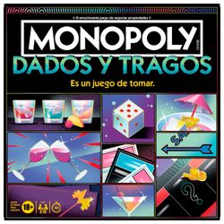Juego de Mesa Monopoly Tragos y Dados