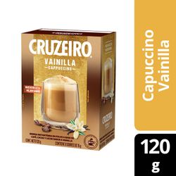 Café Cappuccino Cruzeiro Mix Vainilla 8 un.