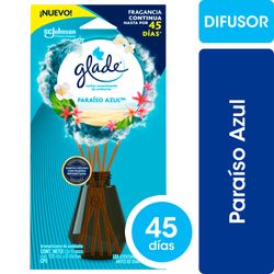 Aromatizante Difusor Ambiental Glade Paraiso Azul Varitas 100 ml