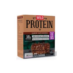 Barra Proteína Vegana Wild Protein Mokka 5 un. 45 g, 225 g neto
