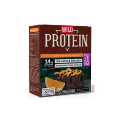 Barra Proteína Vegana Wild Protein Chocolate Naranja 5 un. 45 g, 225 g neto
