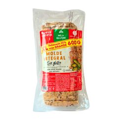 Pan Molde Noglut Integral Sin Gluten 600 g