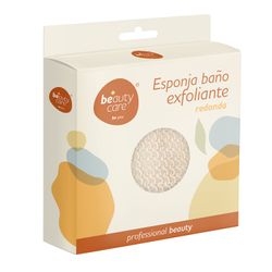 Esponja de Baño Exfoliante Redonda Beauty Care