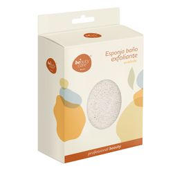 Esponja Exfoliante Delgada Oval Beauty Care