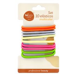 Set 10 Elásticos Multicolor Simple Beauty Care