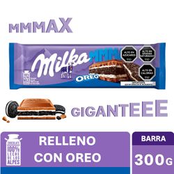 Chocolate Milka Rellleno con Oreo 300 g