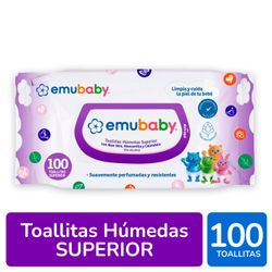 Toallas Húmedas Emubaby 100 un.