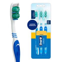 Cepillo de Dientes Oral-B Clean Complete Suave 3 un.