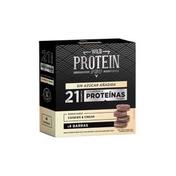 Barra Proteína Wild Protein Pro Cookies & Cream 4 un.