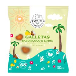 Galletas Ecovida Coco Limón Sin Sellos 30 g
