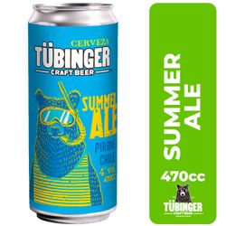Cerveza Tübinger Summer Ale Rubia Lata 4° 470 cc